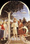Piero della Francesca The christening of Christ USA oil painting artist
